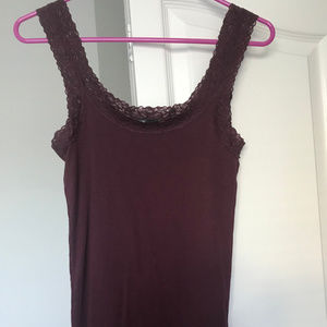 H&M purple lace tank NEW